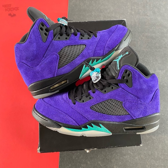 jordan retro 5 grape size 11